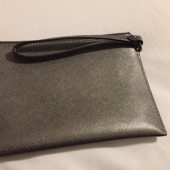 Michael Kors Gunmetal Gray Wallet Wristlet